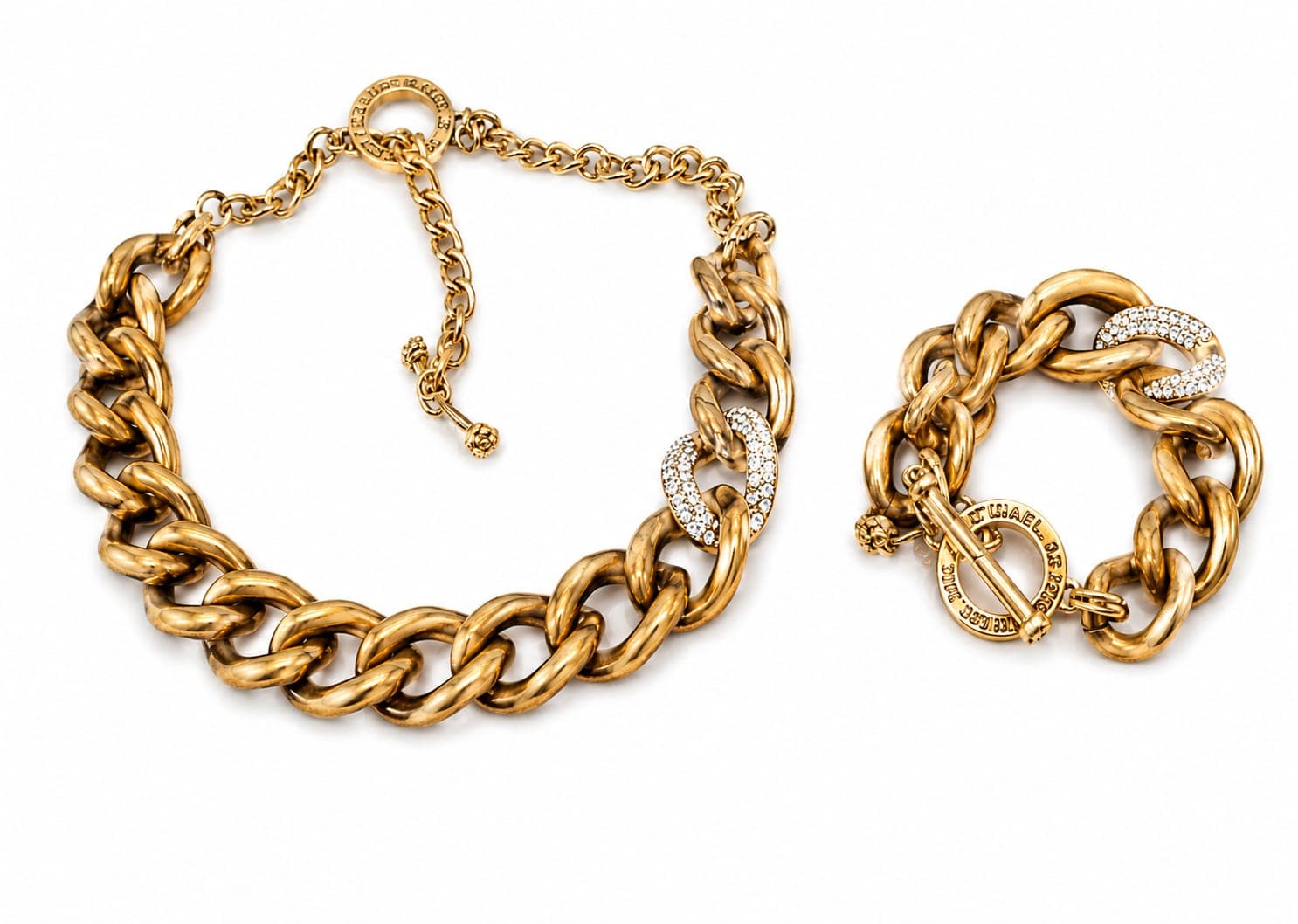 Conjunto Corrente Grossa JUICE CULTURE com Cristal